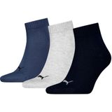 Set van 3 paar sokken PUMA. Katoen materiaal. Maten 39/42. Blauw kleur