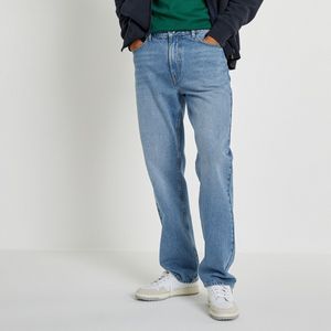 Jeans regular loose LA REDOUTE COLLECTIONS. Katoen materiaal. Maten 46 FR - 50 EU. Blauw kleur