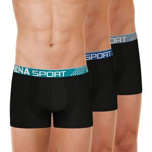 Set van 3 boxershorts Fresh ATHENA. Katoen materiaal. Maten XL. Zwart kleur
