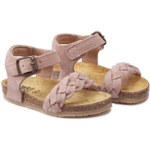 Leren sandalen, made in Europe LA REDOUTE COLLECTIONS. Leer materiaal. Maten 25. Roze kleur