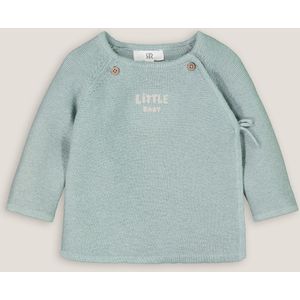 Baby shirt in fijn tricot LA REDOUTE COLLECTIONS. Katoen materiaal. Maten 6 mnd - 67 cm. Groen kleur