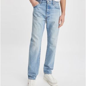Rechte jeans 501® '54 LEVI'S. Katoen materiaal. Maten W30 - Lengte 34. Blauw kleur