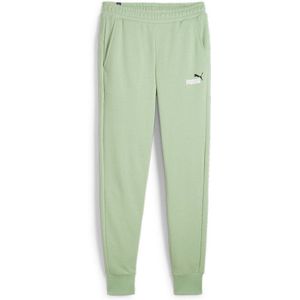 Joggingbroek essentiel PUMA. Katoen materiaal. Maten S. Groen kleur