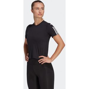 T-shirt voor training Essentials Train 3-Stripes adidas Performance. Polyester materiaal. Maten XL. Zwart kleur