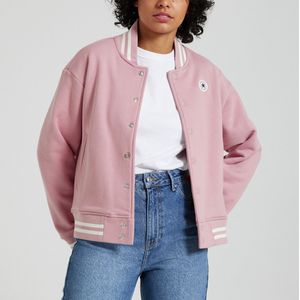 Bomber jasje CONVERSE. Katoen materiaal. Maten M. Roze kleur