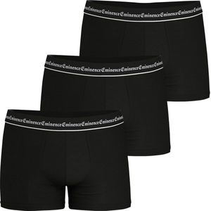 Set van 3 boxershorts Trio Business EMINENCE. Katoen materiaal. Maten XL. Zwart kleur