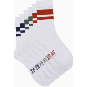 Set van 3 paar sokken in sportstijl DIM. Katoen materiaal. Maten 39/42. Groen kleur