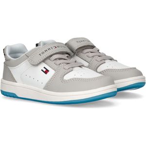 Sneakers Skyler met klittenband en elastische veters TOMMY HILFIGER KIDS. Polyester materiaal. Maten 29. Wit kleur