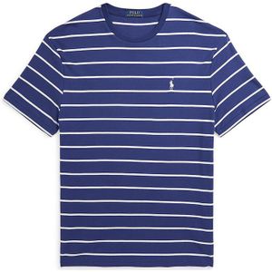 T-shirt met ronde hals en korte mouwen POLO RALPH LAUREN. Katoen materiaal. Maten M. Blauw kleur