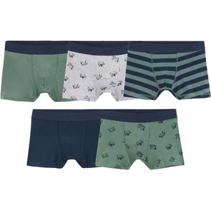 LA REDOUTE COLLECTIONS - Boxershorts - Multicolor - Katoen - Set van 5