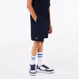 Short LACOSTE. Katoen materiaal. Maten 12 jaar - 150 cm. Blauw kleur