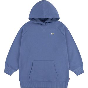 Oversized hoodie in molton LEVI'S KIDS. Molton materiaal. Maten 8 jaar - 126 cm. Blauw kleur