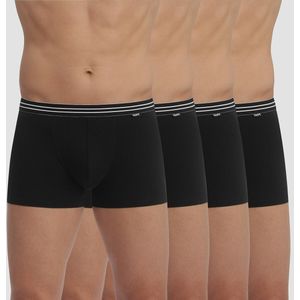 Set van 4 boxershorts Ecodim DIM. Katoen materiaal. Maten L. Zwart kleur