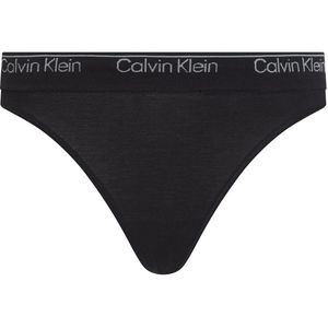 String Modern Seamless CALVIN KLEIN UNDERWEAR. Viscose materiaal. Maten XL. Zwart kleur