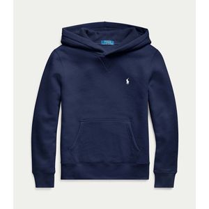 Hoodie POLO RALPH LAUREN. Geruwd molton materiaal. Maten M. Blauw kleur