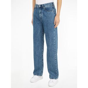 Wijde jeans TOMMY HILFIGER. Katoen materiaal. Maten 28 US - 36 EU. Blauw kleur