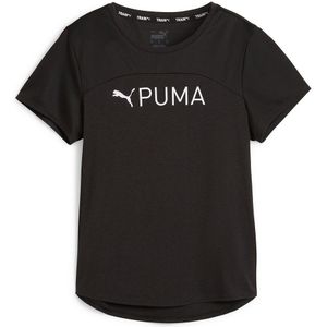 T-shirt voor sport Puma fit PUMA. Polyester materiaal. Maten L. Zwart kleur