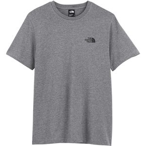 T-shirt Simple Dome klein logo THE NORTH FACE. Katoen materiaal. Maten XL. Grijs kleur