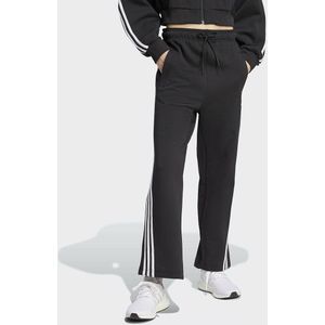 Rechte broek met 3 stripes Future Icons ADIDAS SPORTSWEAR. Katoen materiaal. Maten L. Zwart kleur