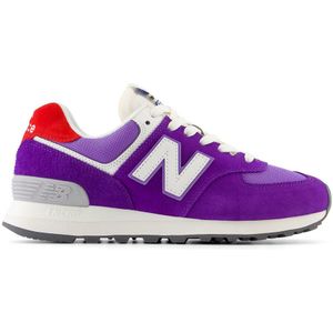 Sneakers WL574 NEW BALANCE. Leer materiaal. Maten 38. Violet kleur