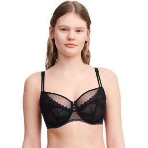 Omsluitende BH in kant Rodeo PASSIONATA. Kant materiaal. Maten 85C FR - 70C EU. Zwart kleur