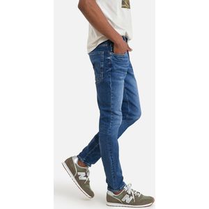 Slim jeans Supreme Stretch Seaham PETROL INDUSTRIES. Katoen materiaal. Maten Maat 29 (US) - Lengte 32. Blauw kleur