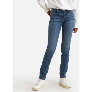 Slim jeans, medium taille ESPRIT. Katoen materiaal. Maten Maat 28 (US) - Lengte 32. Blauw kleur