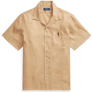 Hemd in linnen POLO RALPH LAUREN. Linnen materiaal. Maten L. Beige kleur