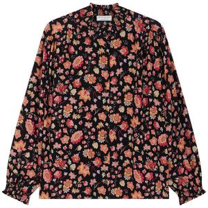 Bedrukte blouse ELIZON DES PETITS HAUTS. Viscose materiaal. Maten 4(XL). Multicolor kleur