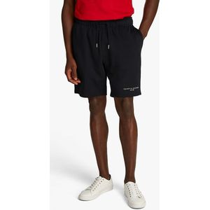 Short in molton Tommy Logo TOMMY HILFIGER. Katoen materiaal. Maten L. Blauw kleur