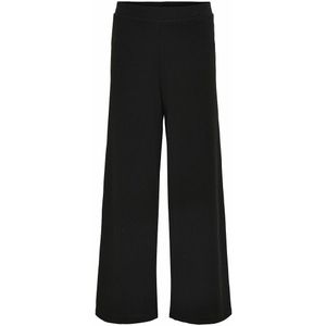 Geribde broek met wijde pijpen KIDS ONLY. Polyester materiaal. Maten 12 jaar - 150 cm. Zwart kleur