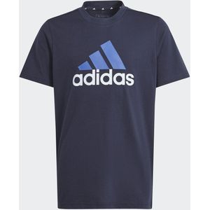 T-shirt met korte mouwen adidas Performance. Katoen materiaal. Maten 15/16 jaar - 159/162 cm. Blauw kleur