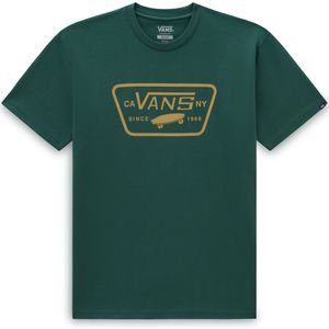 T-shirt met ronde hals en korte mouwen Full Patch VANS. Katoen materiaal. Maten L. Groen kleur