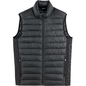 Bodywarmer, logo zijkant CALVIN KLEIN. Polyester materiaal. Maten S. Zwart kleur