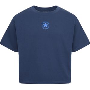 T-shirt met korte mouwen CONVERSE. Katoen materiaal. Maten 8/10 jaar - 126/138 cm. Blauw kleur