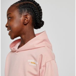 Hoodie in molton LA REDOUTE COLLECTIONS. Molton materiaal. Maten 9 jaar - 132 cm. Roze kleur