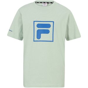 T-shirt met korte mouwen FILA. Katoen materiaal. Maten 13/14 jaar - 153/156 cm. Groen kleur