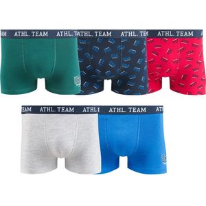 LA REDOUTE COLLECTIONS - Boxershorts - Multicolor - Katoen - Set van 5
