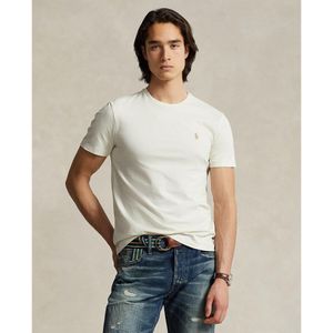 T-shirt custom slim POLO RALPH LAUREN. Katoen materiaal. Maten L. Beige kleur