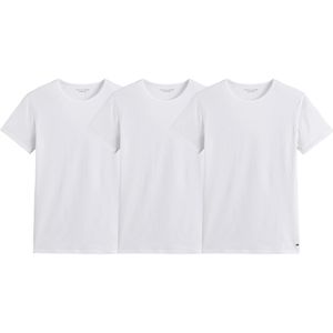 Set van 3 T-shirts met korte mouwen en ronde hals TOMMY HILFIGER. Katoen materiaal. Maten XXL. Wit kleur