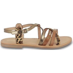 Hapaxgum leren sandalen LES TROPEZIENNES PAR M BELARBI. Leer materiaal. Maten 36. Kastanje kleur