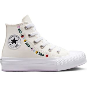 Sneakers Chuck Taylor Lift Festival Broderie CONVERSE. Canvas materiaal. Maten 35. Wit kleur