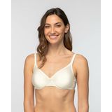BH zonder beugels Cœur Croisé Satiné PLAYTEX. Polyamide materiaal. Maten 110C FR - 95C EU. Wit kleur