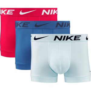 Set van 3 boxershorts essentiel micro NIKE. Polyester materiaal. Maten XL. Blauw kleur