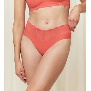String hoge taille Summer Sensation TRIUMPH. Polyamide materiaal. Maten 44 FR - 42 EU. Oranje kleur