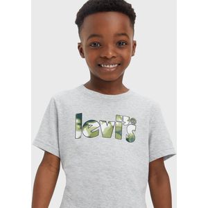 T-shirt met korte mouwen LEVI'S KIDS. Katoen materiaal. Maten 16 jaar - 174 cm. Grijs kleur