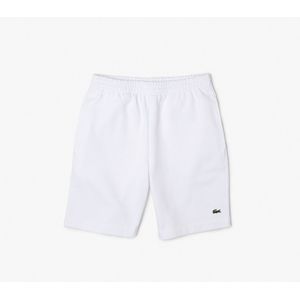 Rechte short in molton Lacoste Sport LACOSTE. Katoen materiaal. Maten XL. Wit kleur