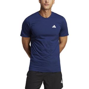 T-shirt voor training Aeroready adidas Performance. Polyester materiaal. Maten L. Blauw kleur