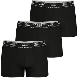 Set van 3 boxershorts My Petit Prix ATHENA. Katoen materiaal. Maten 3XL. Zwart kleur