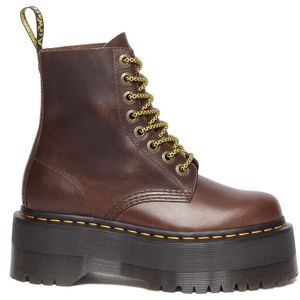 Leren boots 1460 Pascal Max DR. MARTENS. Leer materiaal. Maten 36. Kastanje kleur